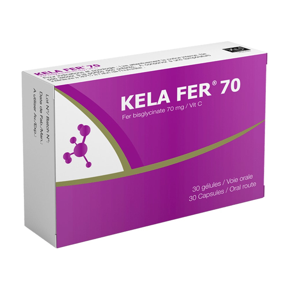 KELA Fer 70mg (30 capsules)