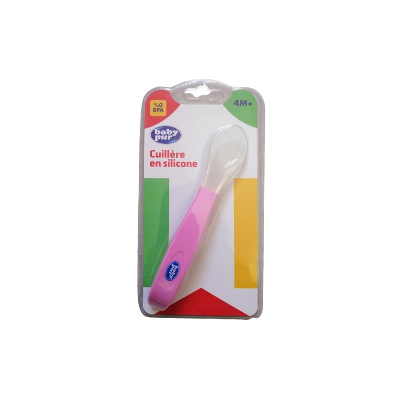 Baby pur cuillère en silicone