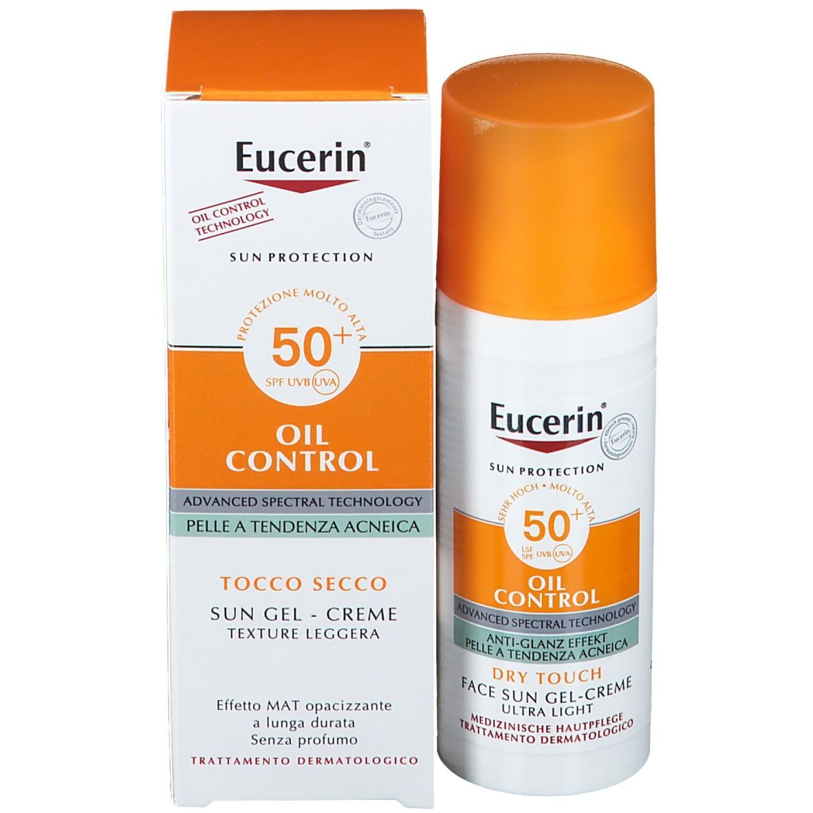 Eucerin OIL CONTROL Gel-Crème SPF 50+ 50ML