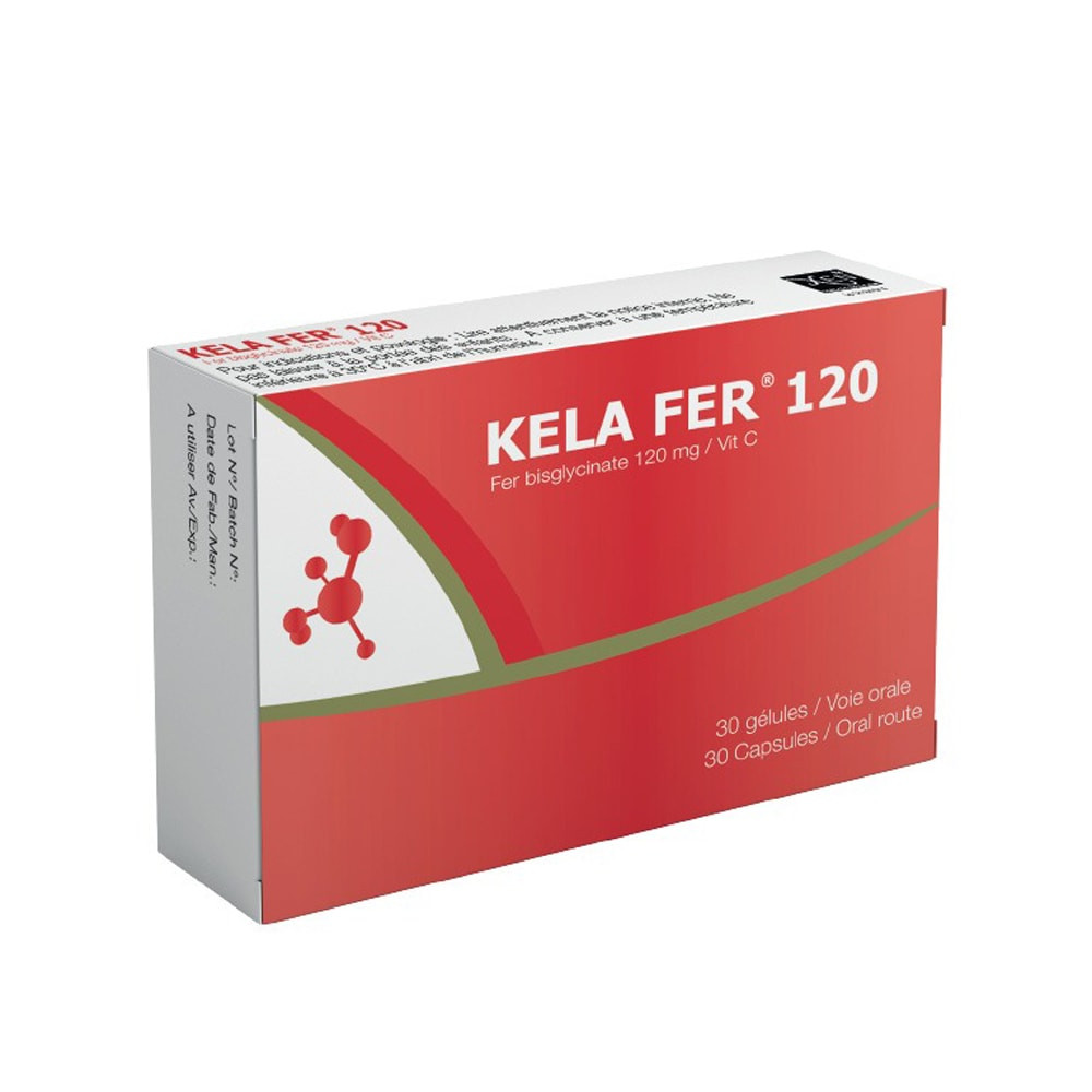 KELA FER 120mg (30 Capsules)