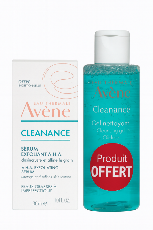 AVENE Cleanance Pack Sérum+ Gel 100ml OFFERT