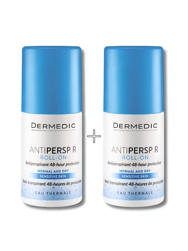 Dermedic Roll-On ANTIPERSP R 48h - 60ML +1 Offert
