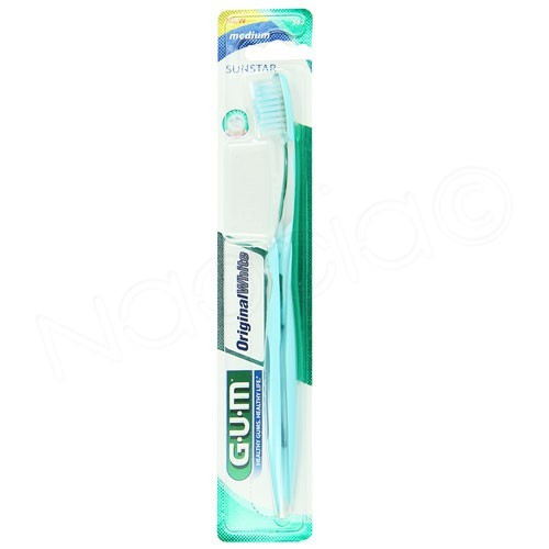 GUM BROSSE A DENTS ORIGINAL WHITE MEDIUM