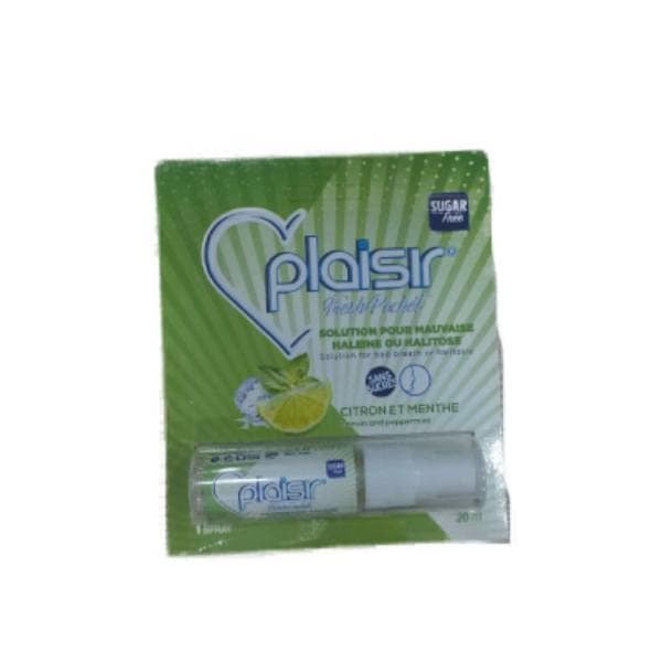 Plaisir spray citron menthe 20 ml