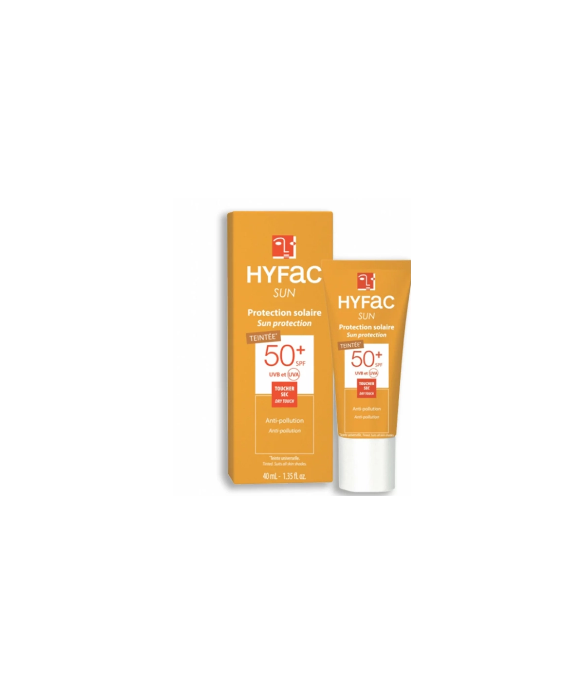 HYFAC SUN PROTECTION SOLAIRE TEINTEE SPF 50+ 40ML