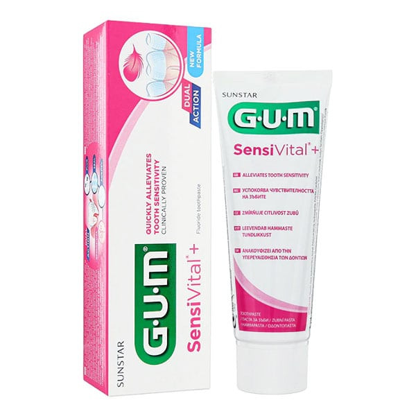 Gum Dentifrice Sensivital plus 75ml